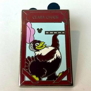 2012 Hidden Mickey Disney California Adventure DCA Construction Clara Cluck Pin